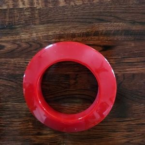 Red Bangle Bracelet